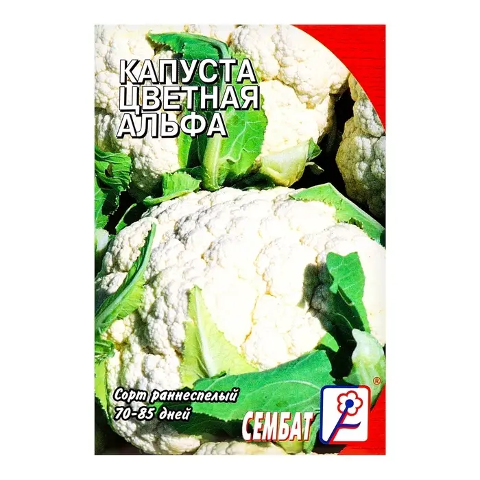 Семена Капуста цветная Семена Капуста цветная "Альфа", 0,3 г