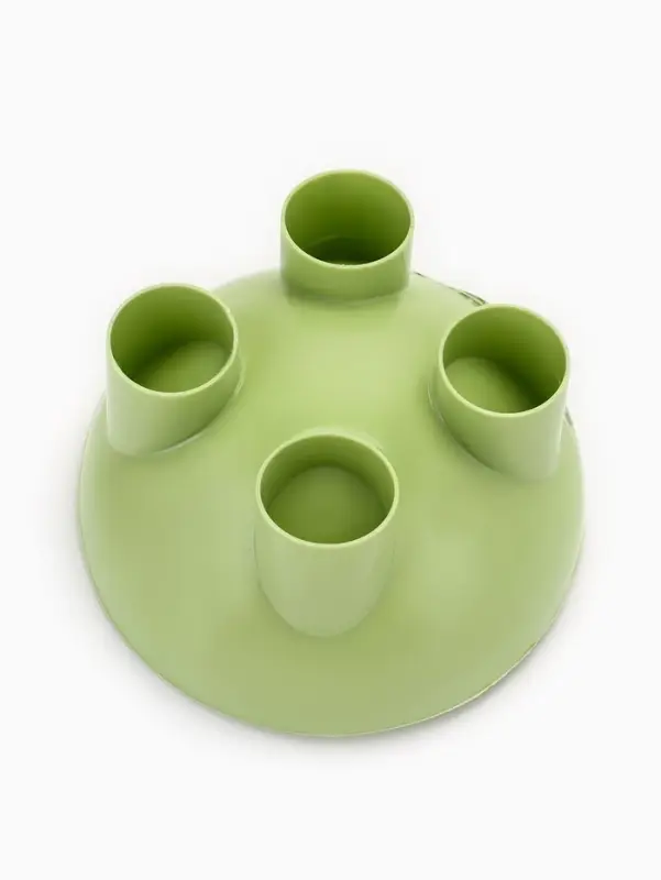 Миска высокая для животных 400 мл, зелёная Миска высокая для животных 400 мл, зелёная