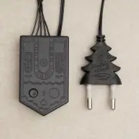 Гирлянда &laquo;Сеть&raquo; 1.6&times;1.6 м, IP20, тёмная нить, 144 LED, свечение тёплое белое, 8 режимов, 220 В