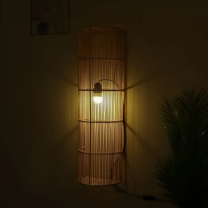 Светильник настенный из ротанга «Айша», 2×120 Вт, Е27, 23×15×80 см Светильник настенный из ротанга «Айша», 2×120 Вт, Е27, 23×15×80 см