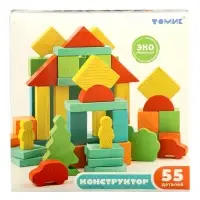 Конструктор деревянный &laquo;Краски дня. Утро&raquo;, 55 деталей