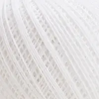 Пряжа для вязания спицами, крючком &laquo;ПНК Кирова. Снежинка&raquo;, 230 м/25 г, 100% хлопок (0101 белый)