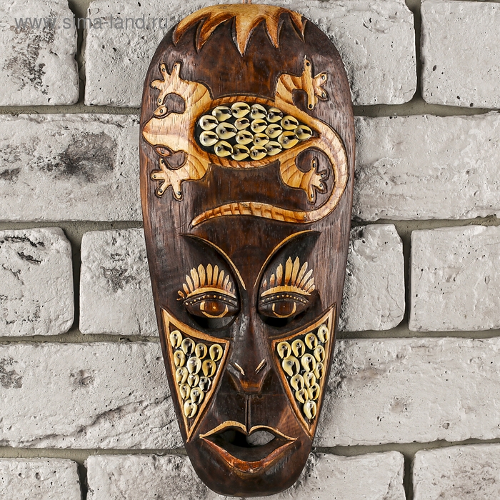 Маска дерево "Абориген" 32х14х2,5 см