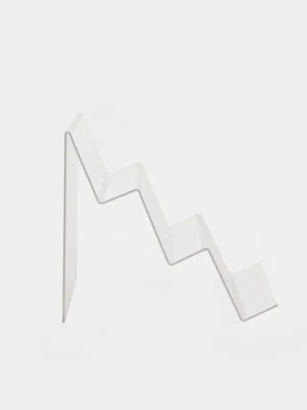 Подставка горка 3 ступеньки, наклонная, 25&times;15&times;14 см, оргстекло 2 мм