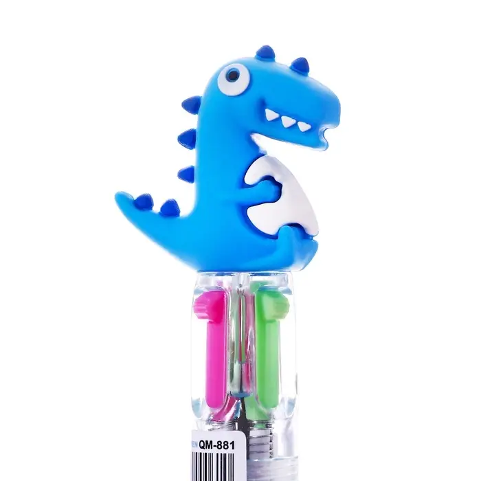 Многоцветная шариковая ручка Calligrata Многоцветная шариковая ручка Calligrata "Дракон" автоматическая, 4-х цветная, МИНИ, синяя