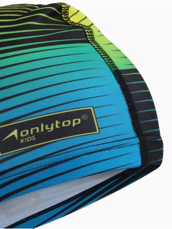 Шапочка для плавания детская ONLYTOP Swim, тканевая, обхват 46-52 см