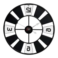 Часы настенные интерьерные, серия: Лофт, дискретный ход, d=60 см, от батарейки 1&times;АА