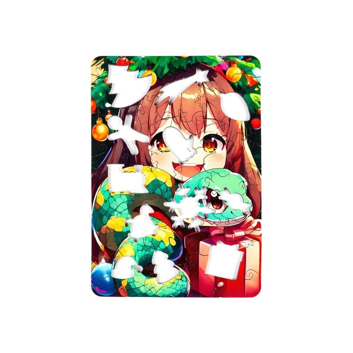 Пазл «Девочка и змейка», 54 дет.