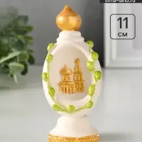 Фигурка гипс &laquo;Яйцо с куполом&raquo;, 11&times;5 см