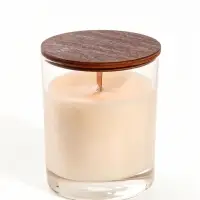 Свеча ароматическая в стекле ORGANIC, 190 мл, соевый воск, шафран