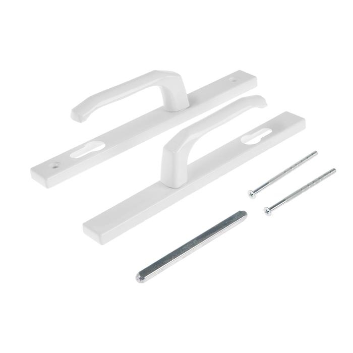 Нажимной гарнитур ТУНДРА 92/25, пружина, белый Нажимной гарнитур ТУНДРА 92/25, пружина, белый