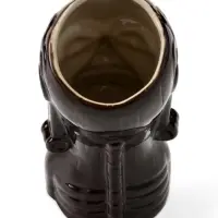 Стакан для коктейлей &laquo;Тики&raquo;, 550 мл, унга джунга, керамика, чёрный