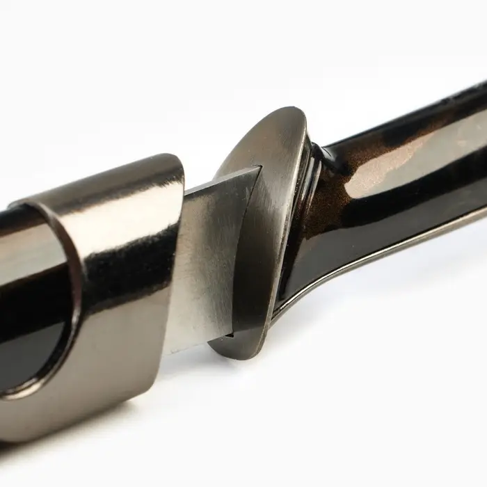 Макет оружия &laquo;Сувенирный нож. Узор&raquo;, чёрный в чехле, пластик, 28 см