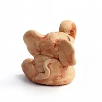 Фигурка &laquo;Слоненок&raquo;, 7&times;6.5&times;5 см, керамика, бежевый