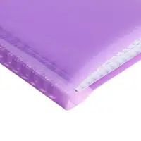 Тетрадь-папка А4, 80 листов в клетку Hatber FolderBook, пластиковая обложка, на закрытом гребне, с клапаном на резинке, фиолетовая