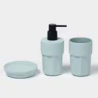 Набор для ванной SAVANNA Modern, 3 предмета, дозатор для мыла, стакан, мыльница