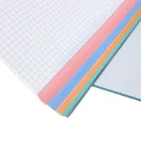 Тетрадь с тв/обл 120л А4 кл Hatber "Color Line", на гребне, многоцв, перфорац, S-touch