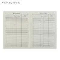 Журнал учёта работы педагога дополнительного образования в объединении (секции, клубе, кружке) А4, 20 листов, обложка офсет 120 г/м², блок писчая бумага 60 г/м²