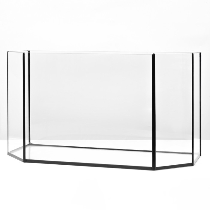 Аквариум Аквариум "Панорамный" без крышки, 70 литров, 68 х 29 х 37 см