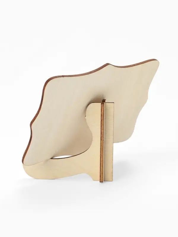 Меловой ценник &laquo;На подставке&raquo; 10&times;5&times;7, вытянутые углы, (фасовка 10 шт.), цвет чёрный