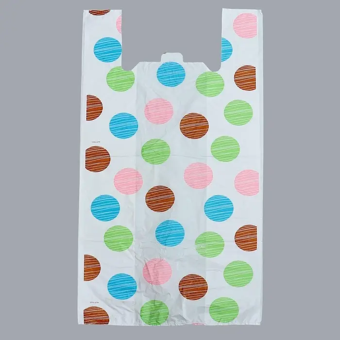 Пакет &laquo;Конфетти&raquo;, полиэтиленовый, майка, 40&times;80 см, 22 мкм
