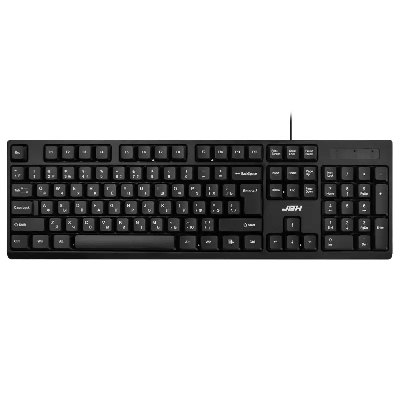 Клавиатура проводная K3 JBH черная (20шт/кор)