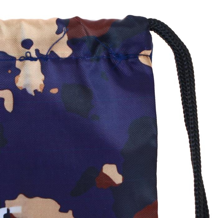 Мешок для обуви 420 х 340 мм, Calligrata МСО-5С, (мягкий полиэстер, плотность 210D),  Мешок для обуви 420 х 340 мм, Calligrata МСО-5С, (мягкий полиэстер, плотность 210D), "Камуфляж"