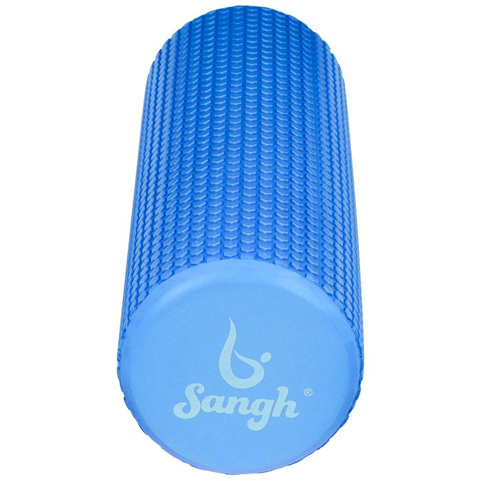 Ролик массажный Sangh, 45х15 см, цвет синий Ролик массажный Sangh, 45х15 см, цвет синий