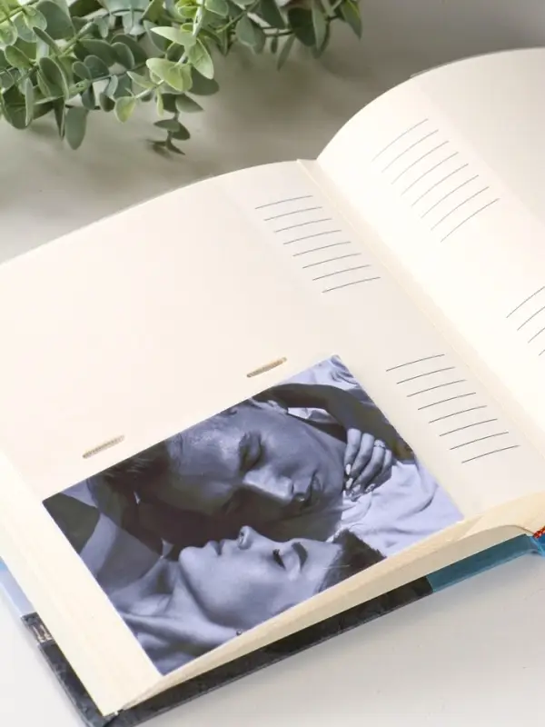 Фотоальбом 200 фото 10X15см, Фотоальбом 200 фото 10X15см, "Ласточкино гнездо", бум.карм.с мемо, книжн. пер-т