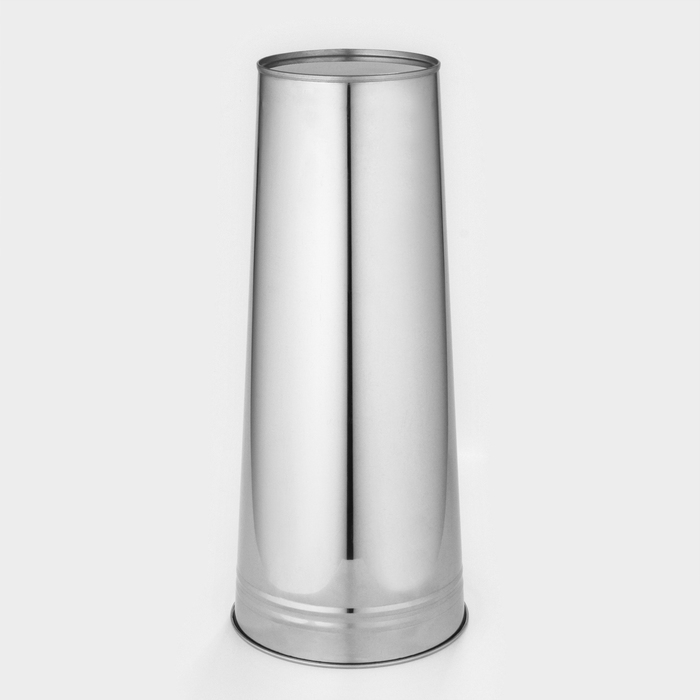 Вазон без ручек, 11 л, h=49 см, нержавеющася сталь, ГОСТ Вазон без ручек, 11 л, h=49 см, нержавеющася сталь, ГОСТ