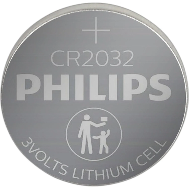 Батарейка Philips CR2032-2BL/CR2032P2/51 литиевые 2шт/уп