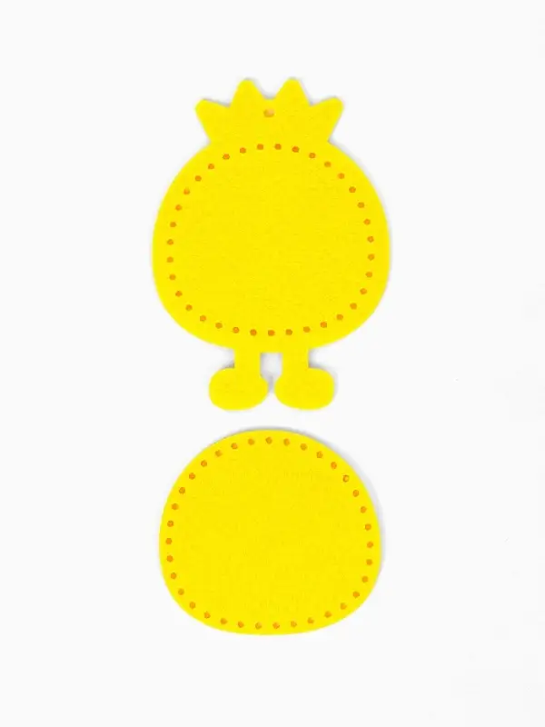 Брелок из фетра &laquo;Ананас&raquo;, набор для творчества