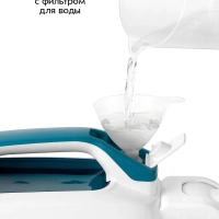 Паровая швабра с насадками КТ-1080 (2 в 1) - 1500 Вт