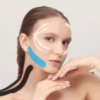 Кинезио - тейп, 2.5 см &times; 5 м, красный