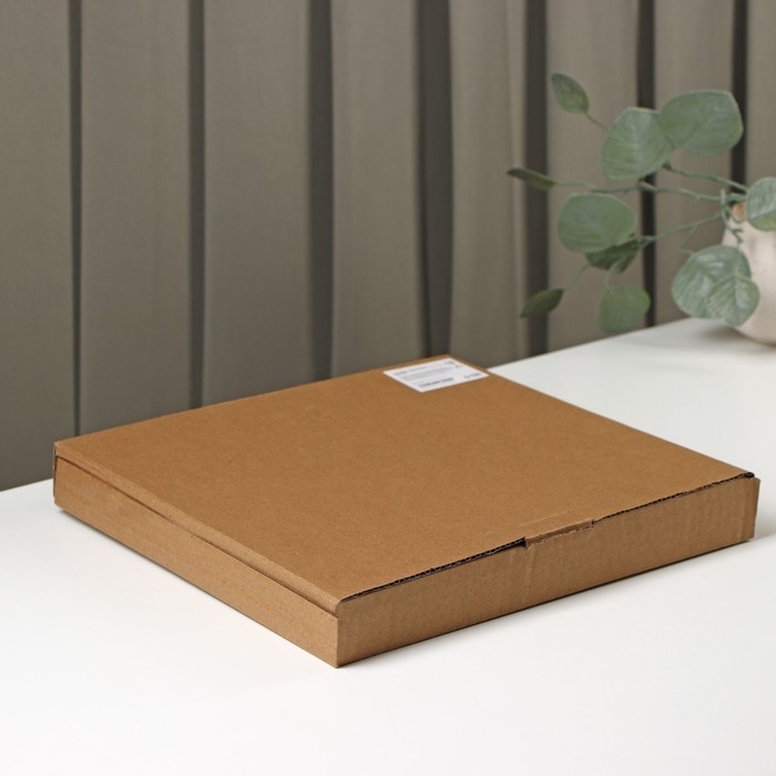 Тарелка стеклянная обеденная «Орбита», d=27 см, цвет каёмки серый Тарелка стеклянная обеденная «Орбита», d=27 см, цвет каёмки серый