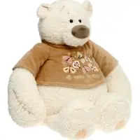 Мягкая игрушка "Медведь Тато в кофейной майке", 37 см ММТато/38/кф