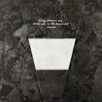 Пакет конус для цветов, с нетканым материалом, 26+7×37 см, белый Пакет конус для цветов, с нетканым материалом, 26+7×37 см, белый