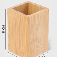 Набор аксессуаров для ванной SAVANNA BAMBOO, дозатор, стакан