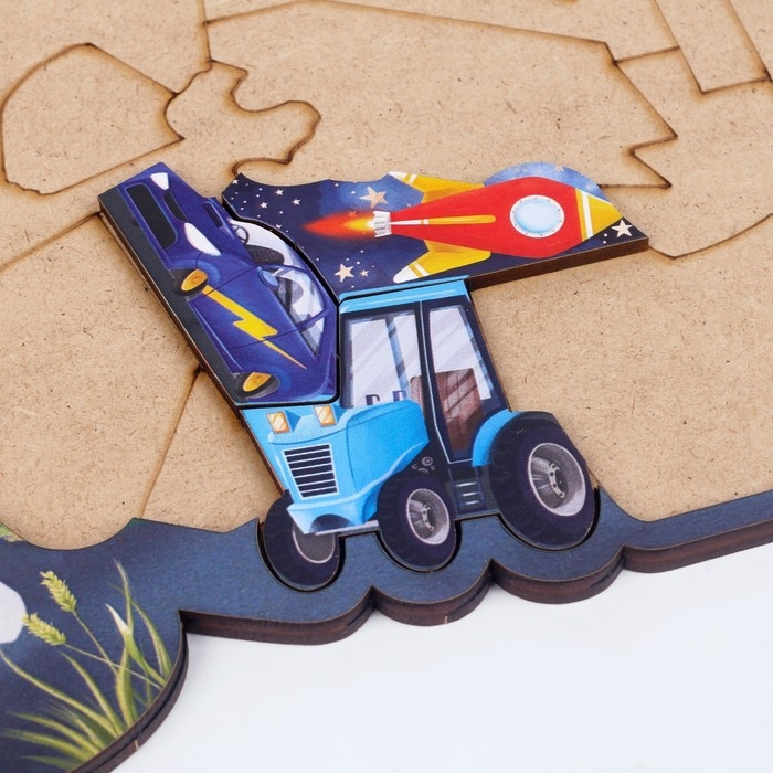 Головоломка «Любимые машинки» Головоломка «Любимые машинки»