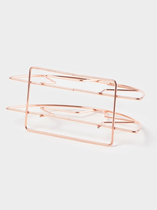 Салфетница Доляна «Звезда», розовое золото Салфетница Доляна «Звезда», розовое золото