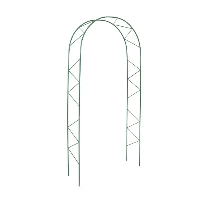 Арка садовая, 240&times;125&times;36.5 см, для вьющихся растений, металлическая, зелёная, &laquo;Ёлочка&raquo;, Greengo
