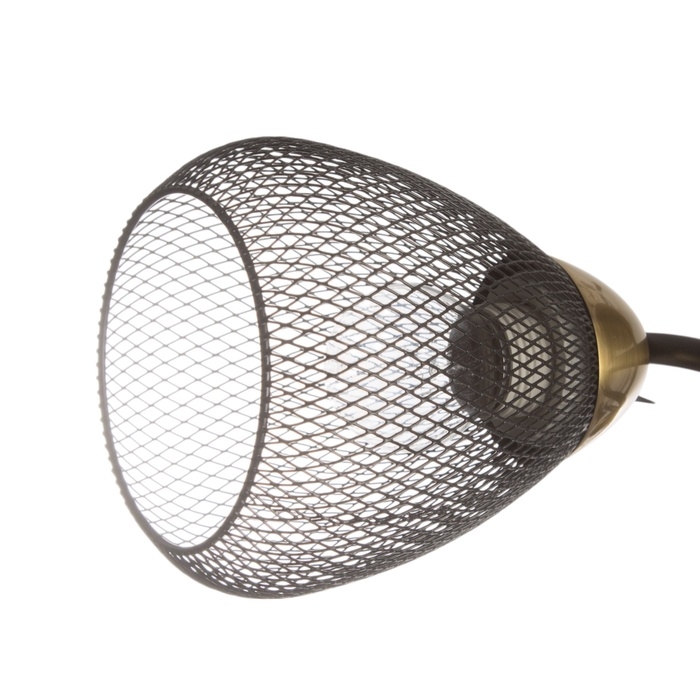 Люстра Люстра "Дассе" 3хЕ27 40Вт черно-бронзовый 49х49х24 см