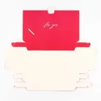 Коробка для шоколада с местом для денег &laquo;Тюльпаны&raquo;, 20 х 2 х 10 см