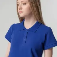 Рубашка поло женская Virma lady, ярко-синяя, размер XL