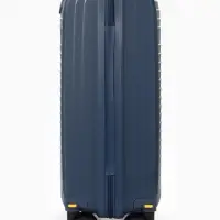Чемодан на съёмных колёсах, 18", кодовый замок, 33&times;16&times;49 см, синий