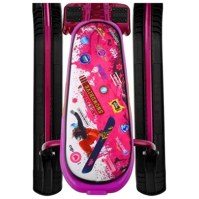 Снегокат «Ника джамп», розовый, СНД1/ПН2 Nika Kids