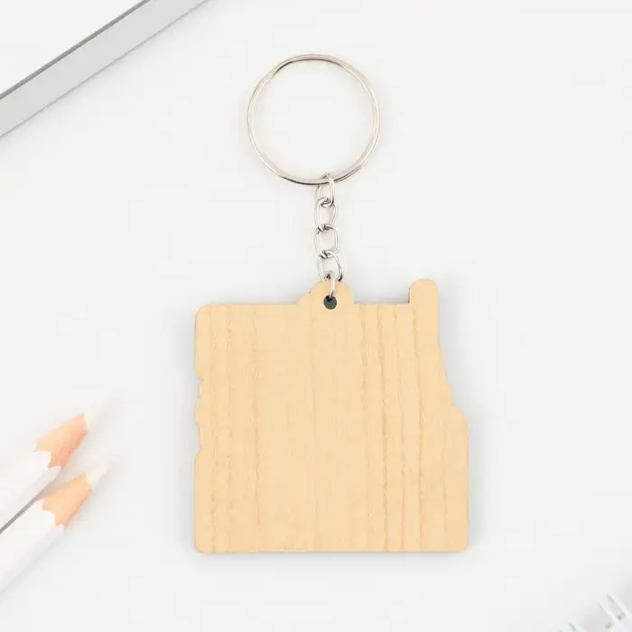 Брелок деревянный «Омск», 5 х 5 см Брелок деревянный «Омск», 5 х 5 см