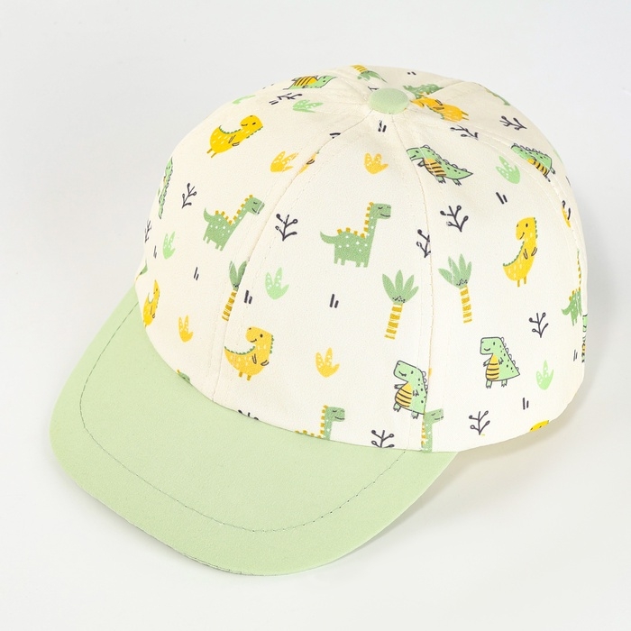 Кепка детская для мальчика «Дино в лесу», р-р. 48-50 Кепка детская для мальчика «Дино в лесу», р-р. 48-50