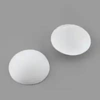 Чашки для бюстгальтера &laquo;Круг&raquo;, 2XL (52), d=16.5 см, пара, белые