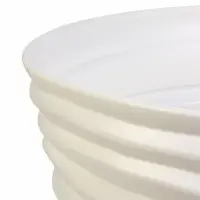 Кашпо для цветов &laquo;Дюна&raquo;, 50 л, d=45 см, h=45 см, пластиковое, белое